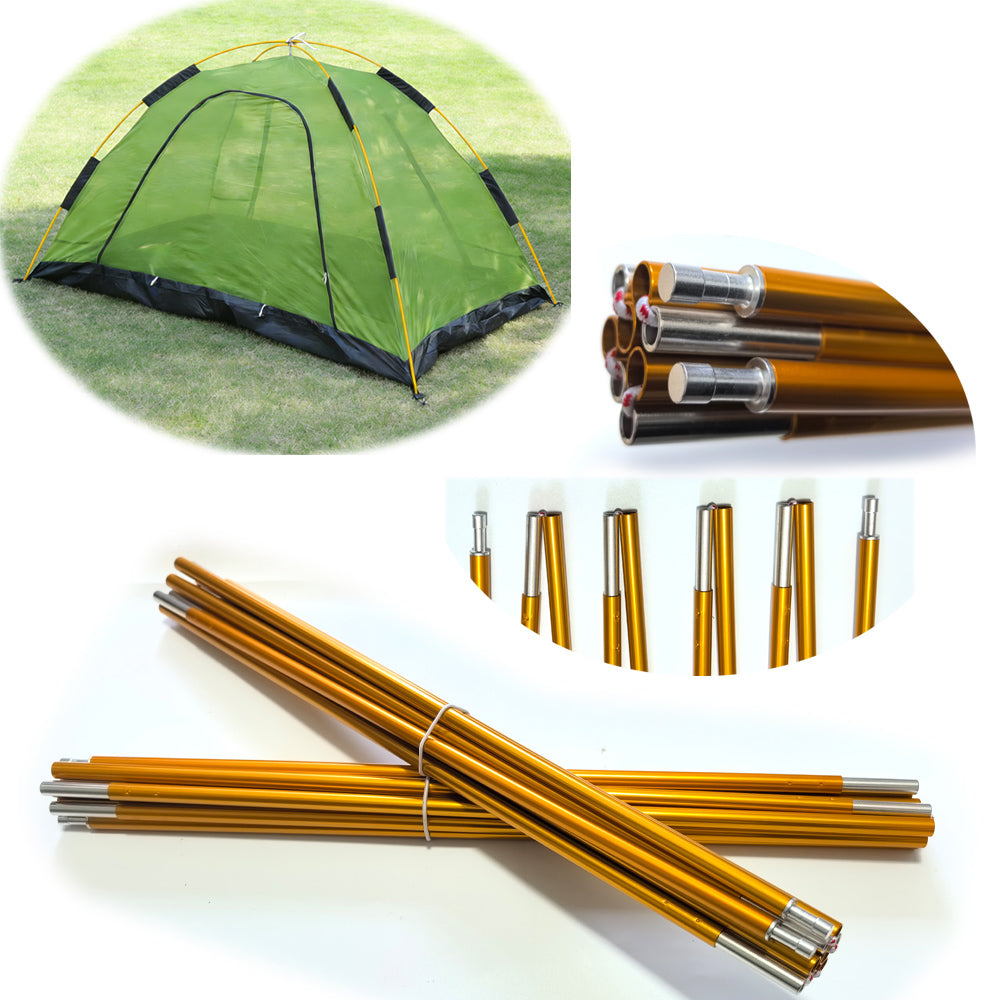1pc 9.5mm 7001 Aluminum Alloy Tent Pole | 3.49m 4.2m 4.02m 4.42m 4.53m 4.82m 4.87m 5.45m 5.62m 5.87m Replacement Poles Tent Repair