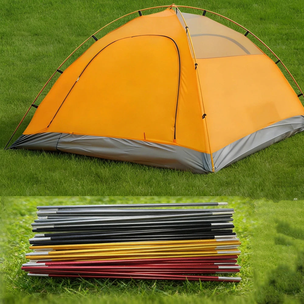 11mm 7001 Aluminum Alloy Tent Pole Replacement 475cm-693cm | Lightweight Durable Camping Awning Repair Support Rod Size