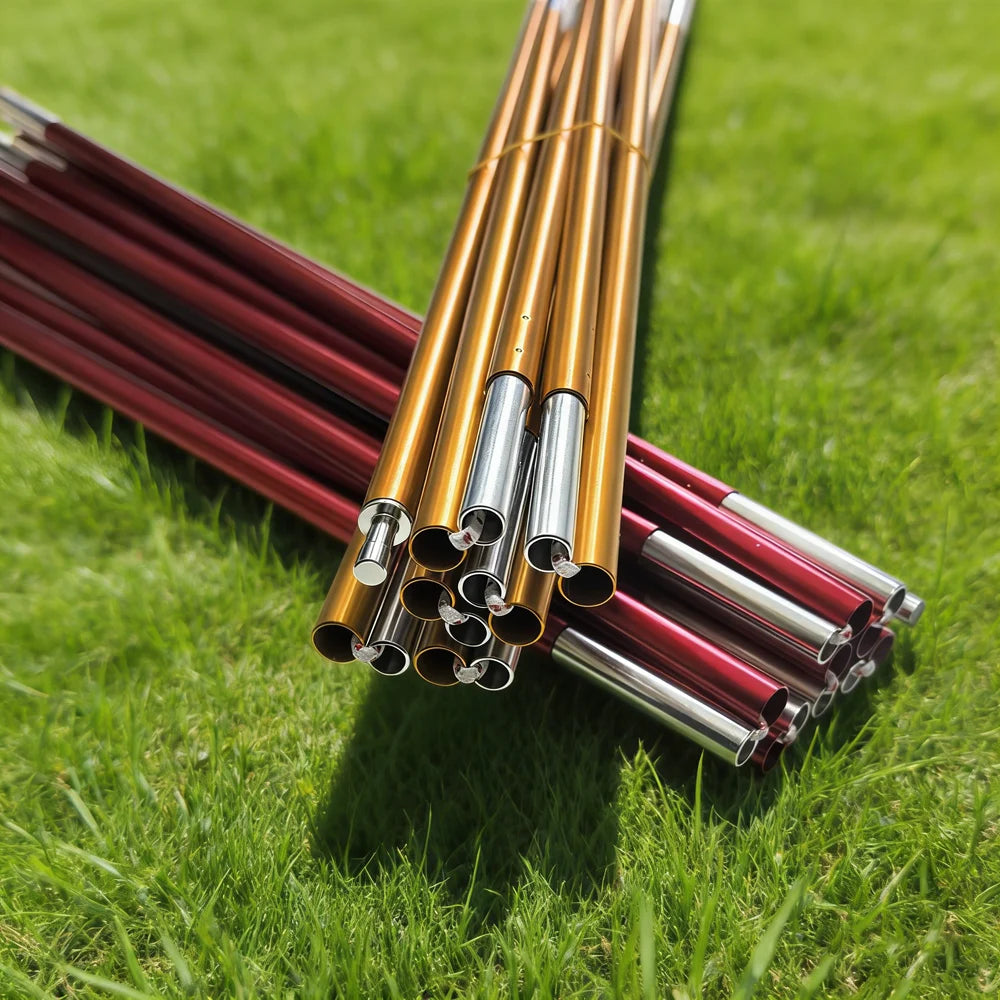 11mm 7001 Aluminum Alloy Tent Pole Replacement 475cm-693cm | Lightweight Durable Camping Awning Repair Support Rod Size