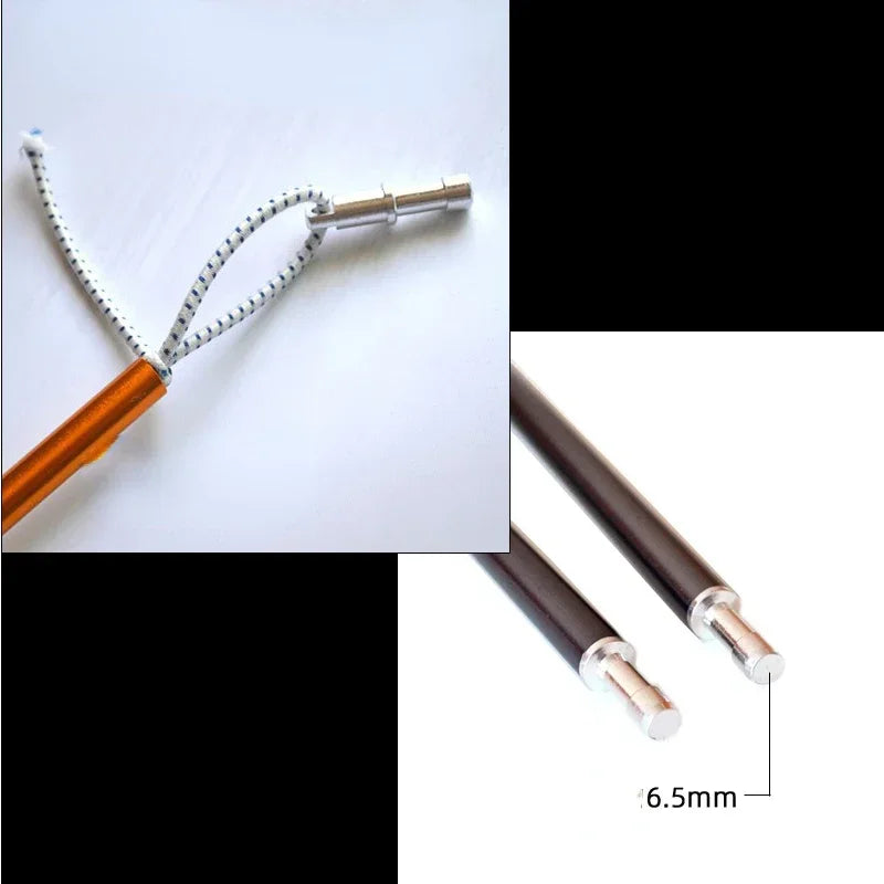 5Pcs Aluminium Alloy Tent Pole End Plugs | 8.5mm 9.5mm 11mm 13mm Replacement Spare Parts