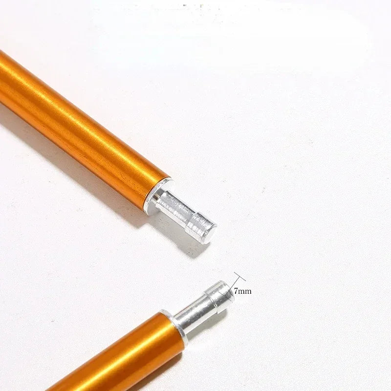 11mm Aluminum Alloy Tent Rods Provide Stable Support for Camping Hiking Tents. Sizes 401cm To 718cm Available. Great Replacement for Worn or Broken Poles.